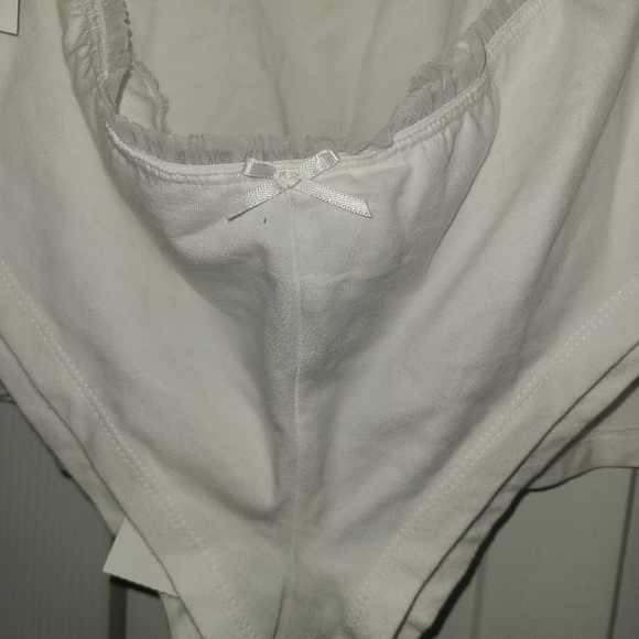 Cinema Etoile Bridal Set Cami & Boyshort Size M Medium Bride Wedding Ruffle NWT - Picture 13 of 16